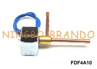 FDF4A10 βαλβίδα σωληνοειδών ψύξης αποξηραντών 1/4» 6.35mm OD AC220V κλειστά κανονικά
