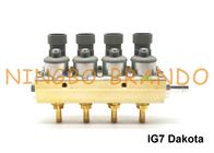 Ράγα 2 ωμ 4 εγχυτήρων τύπων IG7 Ντακότα Ναβάχο ΡΑΓΩΝ σώμα αργιλίου κυλίνδρων για τα LPG CNG