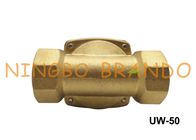 2» 2W500-50 uw-50 uni-δ η ηλεκτρική βαλβίδα σωληνοειδών ορείχαλκου διαφραγμάτων τύπων NBR έκλεισε κανονικά AC110V DC24V