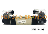 4V230C-08 PT 1/4» διπλός ηλεκτρικός έλεγχος 5/3 τρόπος 12VDC βαλβίδων σωληνοειδών αέρα τύπων AirTAC