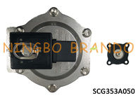 Ακέραια πειραματική βαλβίδα σφυγμού σωστής γωνίας ίντσας SCG353A050 G2 για το φίλτρο AC220V AC110V AC24V DC24V συλλεκτών σκόνης