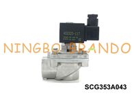 SCG353A043 αεριωθούμενη βαλβίδα 24VDC 220VAC σφυγμού συλλεκτών σκόνης τύπων 3/4 ίντσας ASCO