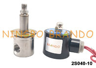 UNI-D Type SUS-10 G3/8&quot; Stainless Steel Solenoid Water Valve DC24V AC220V