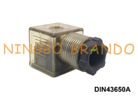 μορφή 18mm MPM DIN 43650 ένας συνδετήρας σπειρών σωληνοειδών DIN 43650A