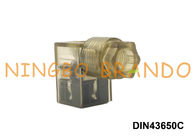 DIN 43650 συνδετήρας 24VDC σπειρών βαλβίδων σωληνοειδών τύπων Γ DIN43650C