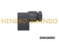 DIN 43650 ηλεκτρικός συνδετήρας DIN43650C 24V σπειρών βαλβίδων σωληνοειδών εντύπου Γ