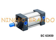 Πνευματικός κύλινδρος αέρα τύπων SC63x50 Airtac διπλής ενέργειας