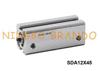 Οι συμπαγείς κύλινδροι 12mm αέρα τύπων SDA12X45 Airtac άντεξαν το κτύπημα 45mm