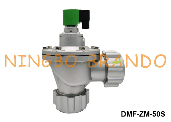 DMF-ZM-50S 2' σταθερή βαλβίδα αεριωθούμενου παλμού καρφιάς για συλλέκτη σκόνης 24V 110V 220V
