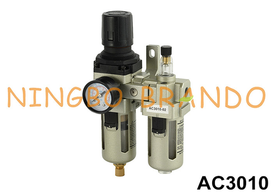 AC3010 1/4' 3/8' Ρυθμιστής φίλτρου αέρα λιπαντήρας FR.L Συνδυασμός