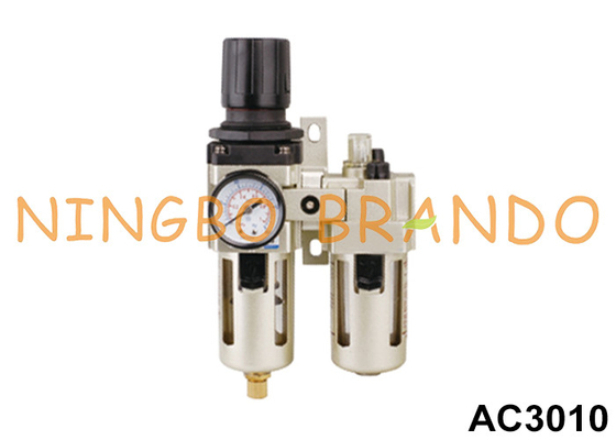 AC3010 1/4' 3/8' Ρυθμιστής φίλτρου αέρα λιπαντήρας FR.L Συνδυασμός