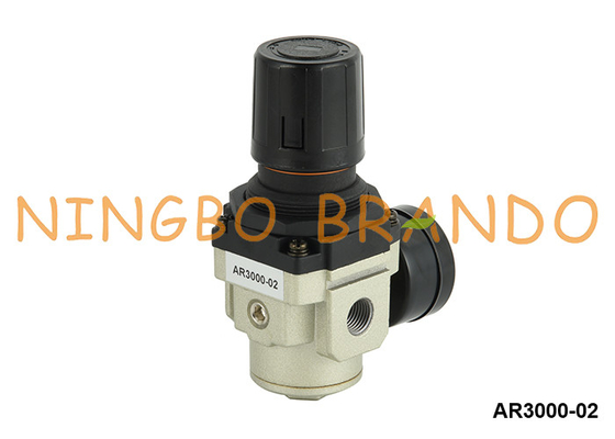 AR3000-02 SMC τύπου Πνευματικός ρυθμιστής πίεσης αέρα με διάμετρο 1/4'' 1 MPa