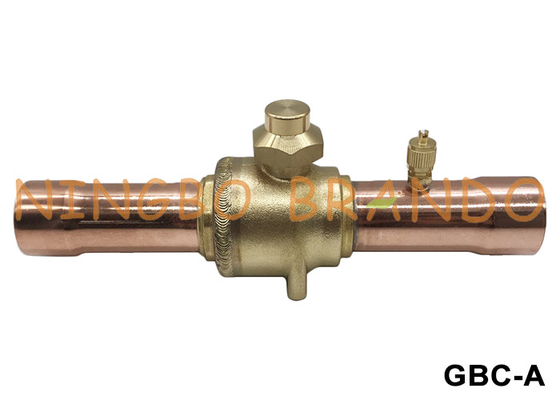Βαλβίδα σφαίρας κλεισίματος τύπου Danfoss GBC με εξωτερική πύλη πρόσβασης