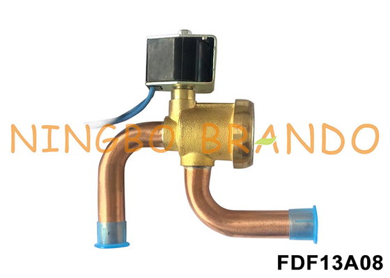 FDF13A08 5/8' Sanhua τύπου σολενοειδής βαλβίδα για ζεστή αντλία 24V 110V 220V