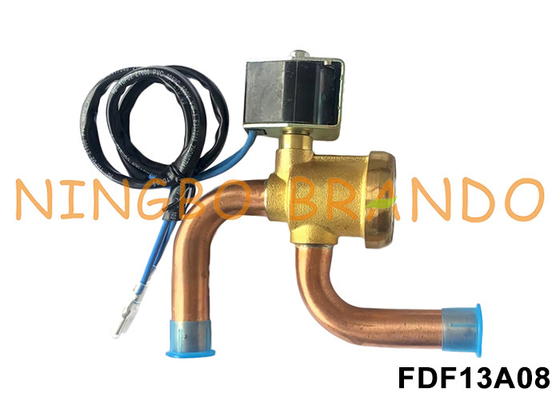 FDF13A08 5/8' Sanhua τύπου σολενοειδής βαλβίδα για ζεστή αντλία 24V 110V 220V