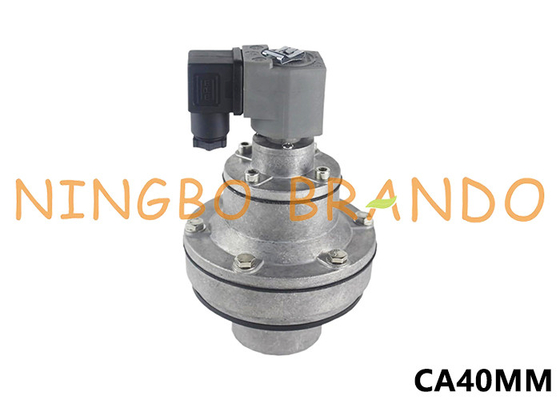 CA40MM 1-1/2' ενσωματωμένη βαλβίδα παλμού συλλέκτη σκόνης 12V 24V 110V 220V