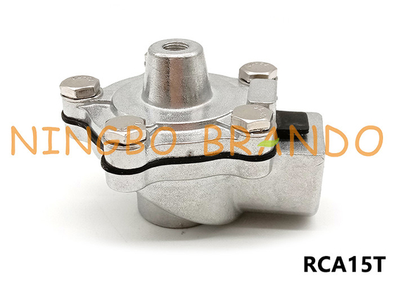 1/2' RCA15T Δικαιόγωνη βαλβίδα τηλεχειριστή για φίλτρο σακούλας συλλέκτη σκόνης