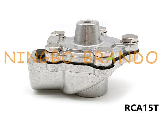 1/2' RCA15T Δικαιόγωνη βαλβίδα τηλεχειριστή για φίλτρο σακούλας συλλέκτη σκόνης
