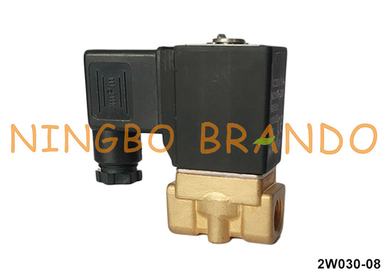 2W030-08 Airtac τύπου μπρούντζινη βαλβίδα ηλεκτροσόλ για το νερό αέρα 1/4' 220V 110V 24V