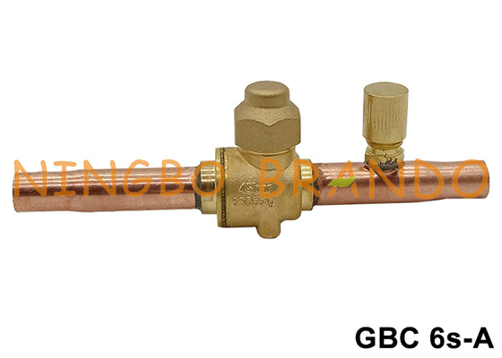 GBC 6s τύπου Danfoss βαλβίδα σφαίρας κλεισίματος με πύλη πρόσβασης 009L7050 009L7060