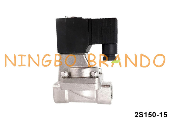 2S150-15 1/2'' Airtac Type Solenoid Valve Stainless Steel SS304 For Water Air