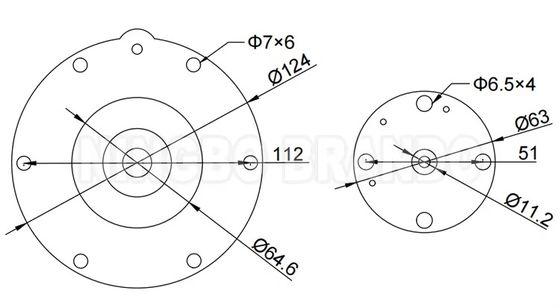 K4502 K4503 Κιτ διαφράγματος για 1.5' Goyen CA45T CA45DD Pulse Jet Valve