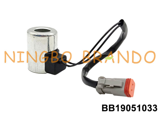 Πηνίο βαλβίδας ασφαλείας πιλότου 12V 24V για εκσκαφέα XE60/75/80/135/150/200/215/230