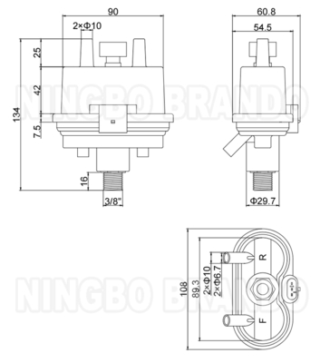 Τύπος BouMatic HiFlo Evolution 8583219 Πουλσατήρας για Μηχανή γάλακτος 24VDC