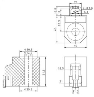 XKBL-00004 Υδραυλικός Πηνίος για 300715-00038 Doosan Infracore Excavator 12V 24V