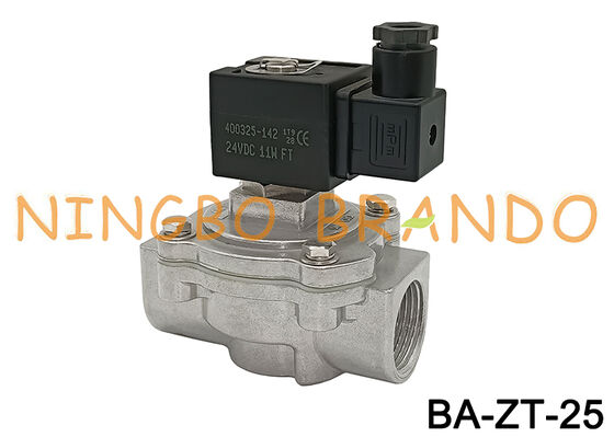 1' ευθεία διά του συλλέκτη σκόνης βαλβίδα εκτόξευσης παλμού 24VDC 110VAC 220VAC