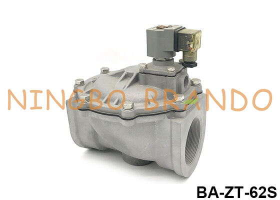 2-1/2' ευθεία μέσω παλμού βαλβίδα αεριωθούμενης για συλλέκτη σκόνης 24VDC 110VAC 220VAC