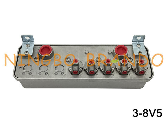3-8V5 Συλλέκτης σωλήνων Ελεγκτής βαλβίδων τηλεχειριστή RCA3-8V5 220V 110V 24V