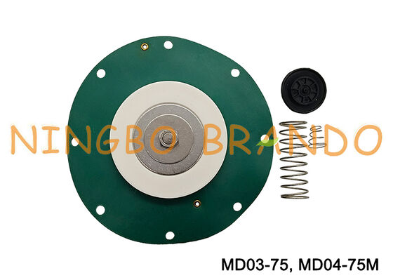 MD03-75 MD03-75M Διαφράγμα για Taeha 3'' TH-4475-B TH-4475-M Βαλβίδα παλμού