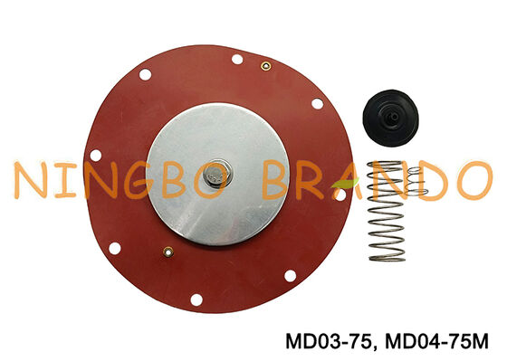 MD03-75 MD03-75M Διαφράγμα για Taeha 3'' TH-4475-B TH-4475-M Βαλβίδα παλμού