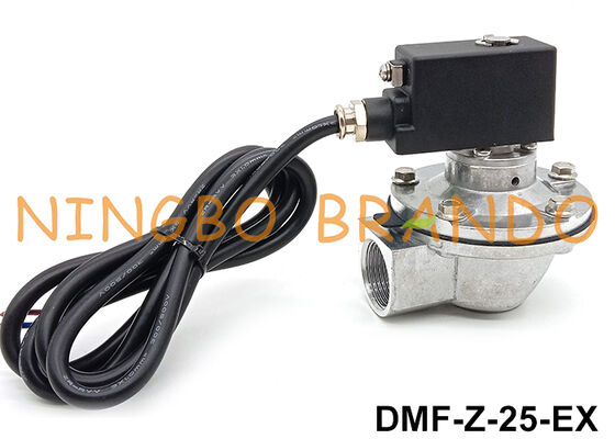BFEC 1'' DMF-Z-25 Δικαιόγωνη βαλβίδα αεριωθούμενου παλμού με ανθεκτική σπείρα 24V 220V