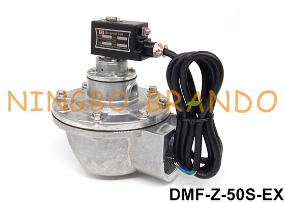 BFEC 2'' DMF-Z-50S με ανθεκτική στην έκρηξη τροχιά 24VDC 220VAC