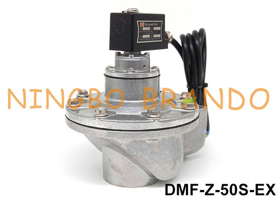 BFEC 2'' DMF-Z-50S με ανθεκτική στην έκρηξη τροχιά 24VDC 220VAC