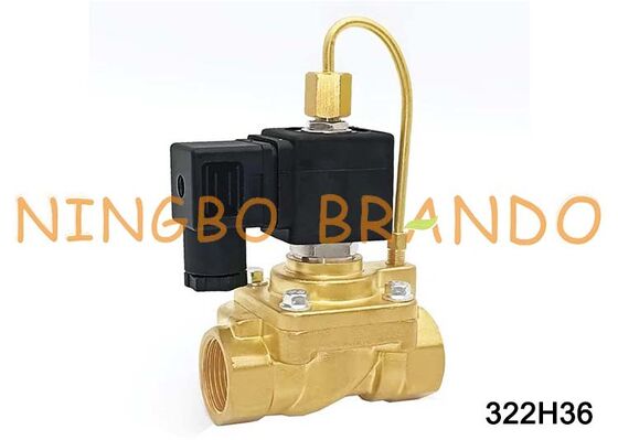 Ηλεκτρομαγνητική βαλβίδα υψηλής πίεσης τύπου Parker G3/4'' 322H36 Τύπος Parker Κανονικά ανοιχτή 24V 220V