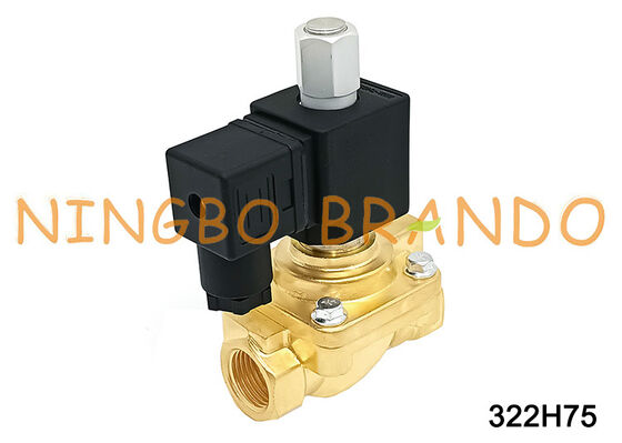 Parker Type 322H75 1/2'' Κανονικά ανοιχτή ηλεκτρομαγνητική βαλβίδα 40 bar 24V 110V 220V