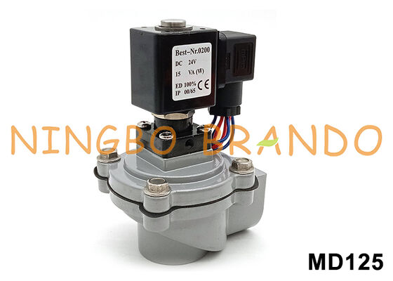 Βαλβίδα παλμικού πίδακα Huaneng Τύπου 1'' MD125 Ορθή για Συλλέκτη Σκόνης