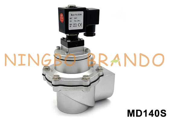 Βαλβίδα παλμικού πίδακα Huaneng Τύπου MD140S 1-1/2'' με σπείρωμα 24VDC 220VAC