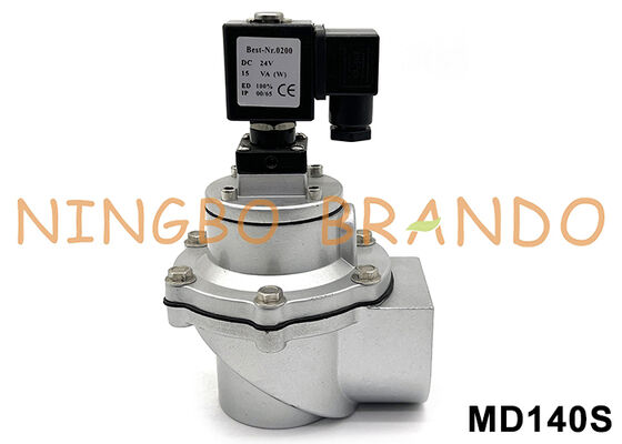Βαλβίδα παλμικού πίδακα Huaneng Τύπου MD140S 1-1/2'' με σπείρωμα 24VDC 220VAC
