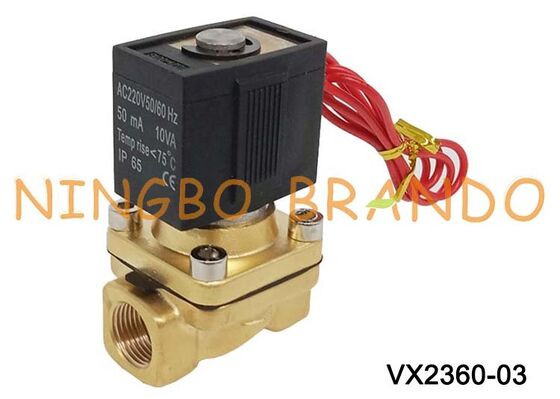 SMC Type VX2360-03 Ηλεκτρομαγνητική βαλβίδα ορείχαλκου 3/8'' AC220V AC110V DC24V