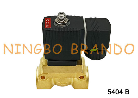 Burkert Type 5404 Βαλβίδα εμβόλου κανονικά ανοιχτή 2/2-way υψηλής πίεσης με υποβοήθηση σερβομηχανισμού