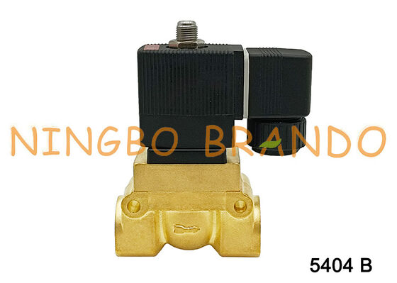 Burkert Type 5404 Βαλβίδα εμβόλου κανονικά ανοιχτή 2/2-way υψηλής πίεσης με υποβοήθηση σερβομηχανισμού