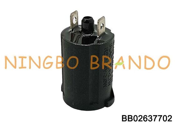 Μαύρο πηνίο 12V 2,7W 2,8W 997532-80 για το DeLaval EP100/EP100B