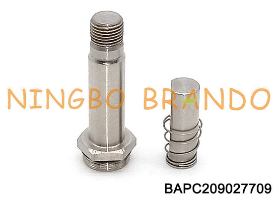 S9 2/2 Way NC σπείρωμα από ανοξείδωτο χάλυβα οπλισμός σωληνοειδούς βαλβίδας εμβόλου πυρήνα