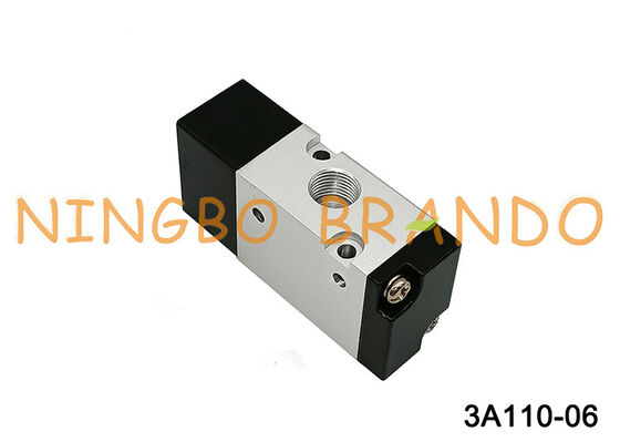 Πνευματική βαλβίδα ελέγχου τύπου AIRTAC 3A110-06 1/8'' 3 κατευθύνσεων αεροπιλοτική βαλβίδα