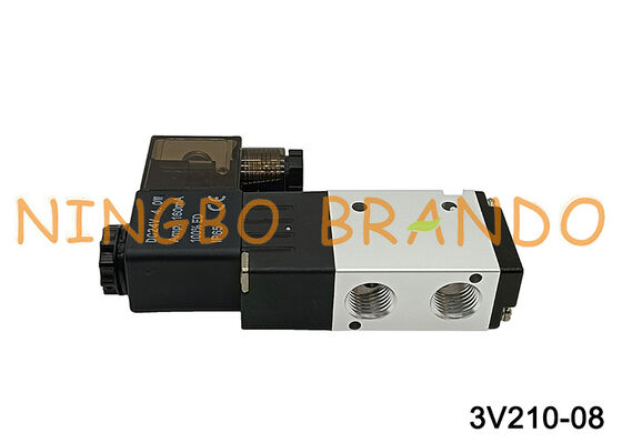 Airtac Type 3V210-08-NC 3V210-08-NO Ηλεκτρομαγνητική βαλβίδα 3/2 way 3V200 Series