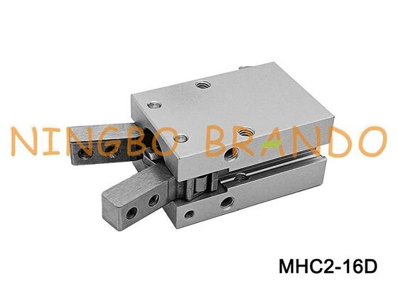 SMC Type MHC2-16D Pneumatic Air Gripper Γωνιακός Τύπος MCH2 Series 2 Fingers